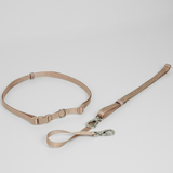 Hands-Free Dog Leash – Light Rose