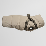 Vera Dog Coat w. Harness | Sand
