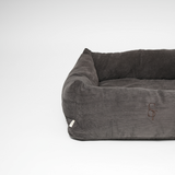 Vera Hundebett | Dunkler Eichencord
