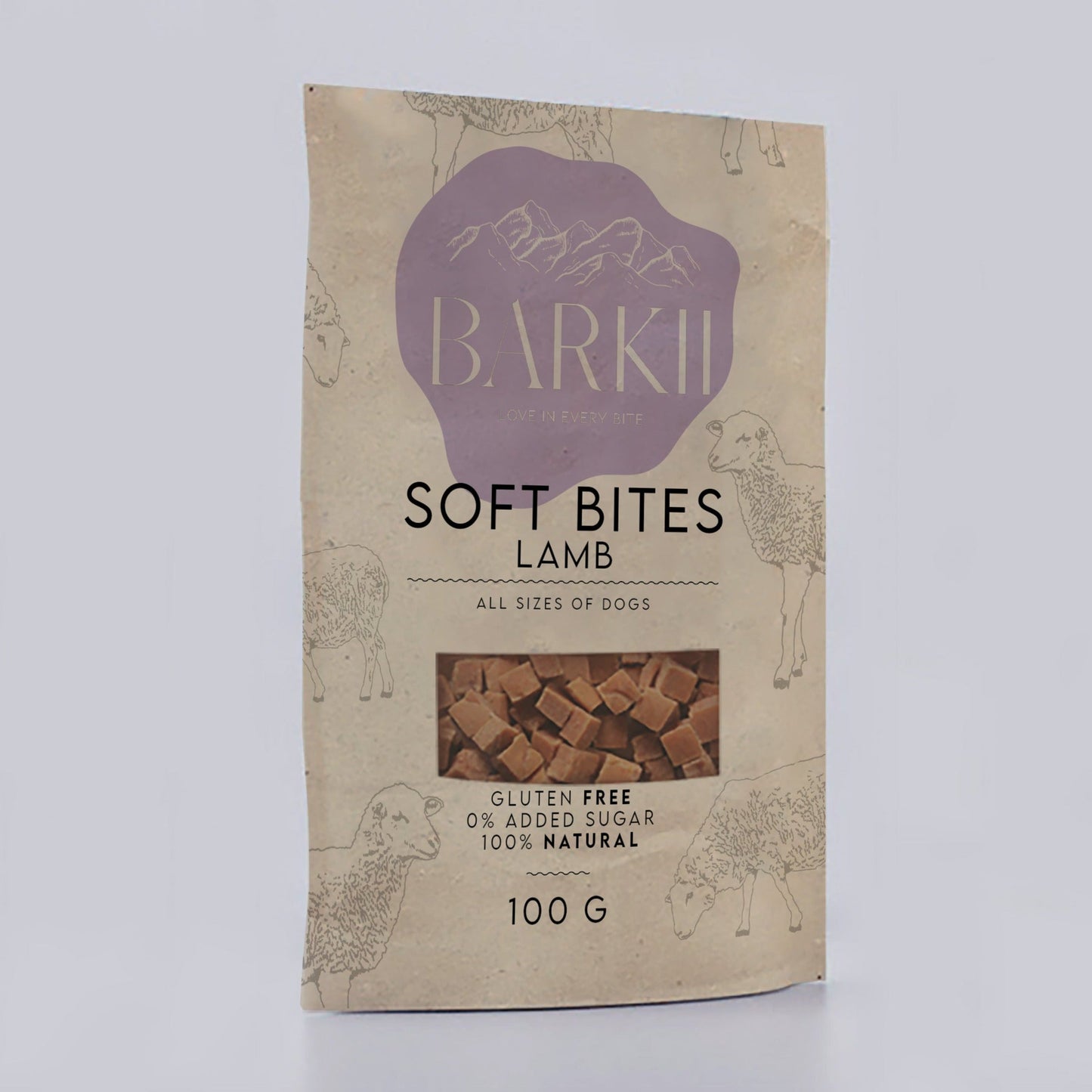 Barkii Training Treats | Lamb | 100g.