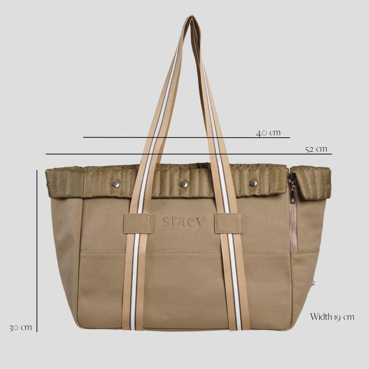 Carrier Bag Lily | Taupe