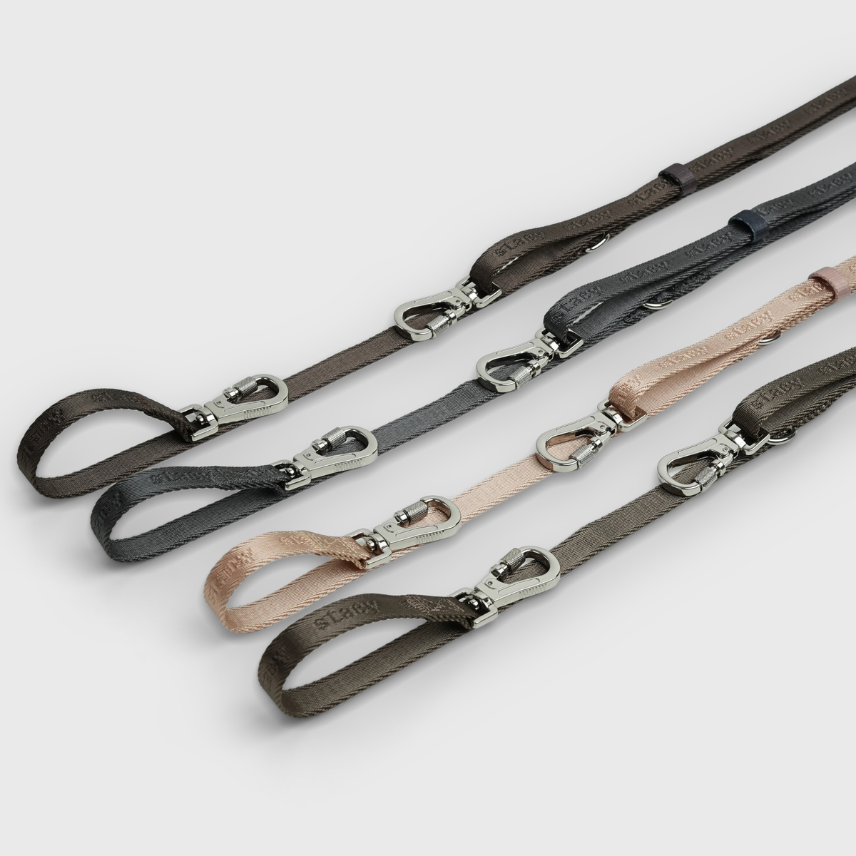 Die Hands-Free Hundeleine in vier Farbvarianten